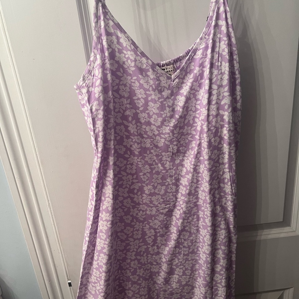M Floral Purple and White Sundress - never worn